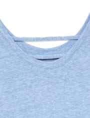 Girls Cold Shoulder Cut Out Top