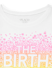 Girls Birthday Graphic Tee