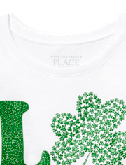 Baby And Toddler Girls St. Patrick's Day Graphic Tee