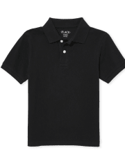 Polo de piqué uniforme para niños