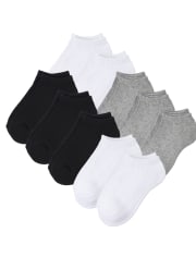 Unisex Kids Ankle Socks 10-Pack