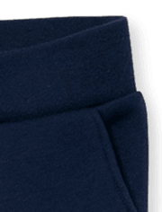 Pantalones deportivos de rizo francés uniforme para niñas