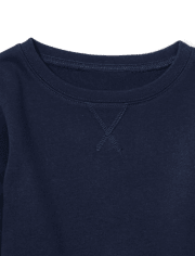 Sweat d'uniforme French Terry pour fille