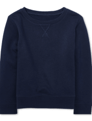 Sweat d'uniforme French Terry pour fille