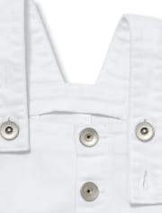 Girls Roll Cuff Shortalls