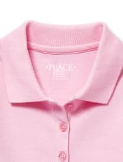 Girls Uniform Pique Polo