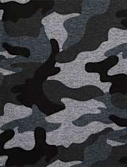 Boys Camo Thermal Top