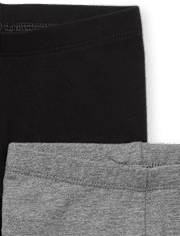 Baby And Toddler Girls Leggings 2-Pack