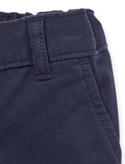 Toddler Girls Uniform Stretch Chino Shorts