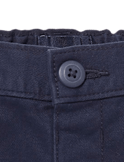 Toddler Girls Uniform Stretch Chino Shorts