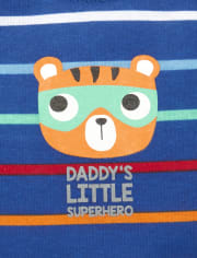 Baby Boys Superhero Bodysuit 4-Pack