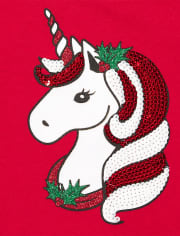 Haut à basque de Noël orné pour bébés et petites filles