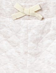 Baby And Toddler Girls Active Quilted French Terry Jogger Pants