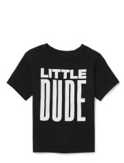 Camiseta gráfica a juego para bebés y niños pequeños Dad and Me Dude
