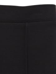 Baby And Toddler Girls Sequin Side Stripe Ponte Knit Pull On Jeggings