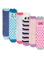 Paquete de 6 calcetines deportivos Critter para niñas
