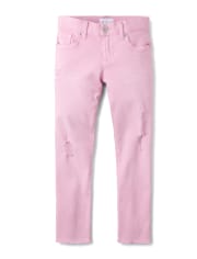 Girls Denim Ankle Jeans
