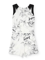 Mameluco floral para niñas