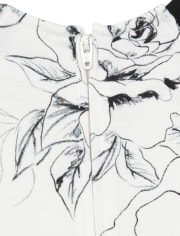 Mameluco floral para niñas