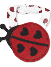Baby Girls Lady Bug 3-Piece Playwear Set