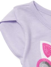 Baby And Toddler Girls Embellished Top