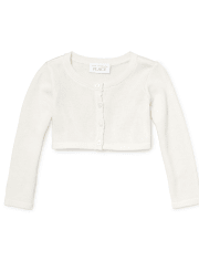 Baby And Toddler Girls Cropped Cardigan