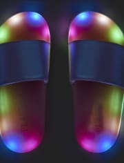 Girls Light Up Holographic Slides