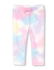The Childrens Place Girls Baby and Toddler Tie Dye Pull on Beach Pants