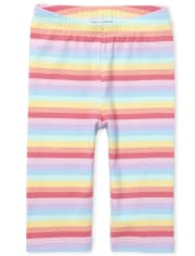 Toddler Girls Print Capri Leggings