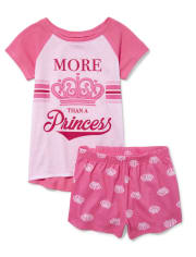 Girls Crown Pajamas