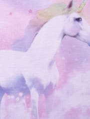 Girls Rainbow Unicorn Nightgown