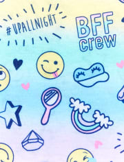 Girls Sleepover Emoji Pajamas