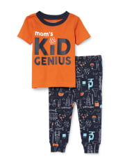 Baby And Toddler Boys Mom Snug Fit Cotton Pajamas