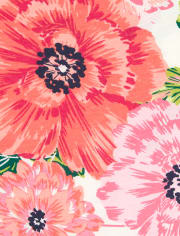 Girls Floral Print Dress