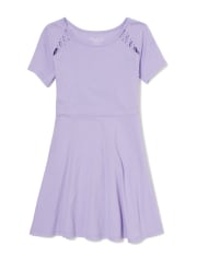Girls Cut Out Dress