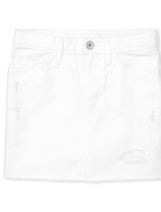 White jean skirt 7 little words sale