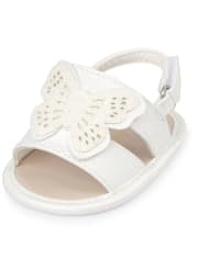 Baby Girls Glitter Butterfly Sandals