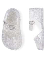 Baby Girls Glitter Jelly Ballet Flats