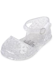 Baby Girls Glitter Jelly Ballet Flats