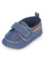 Zapatos de cambray para bebé niño
