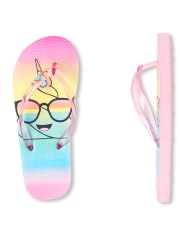 Chanclas Emoji remolino para niñas