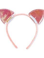 Toddler Girls Glitter Cat Ears Headband