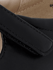 Girls Embroidered Cat Mary Jane Shoes