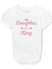 Baby Girls Daughter Graphic Bodysuit