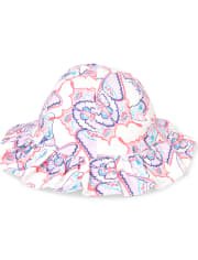 Baby Girls Butterfly Bucket Hat