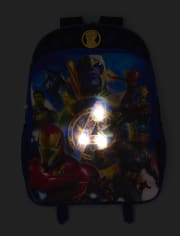 Boys Avengers Light Up Backpack