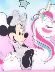 Toddler Girls Unicorn Rainbow Minnie Mouse Backpack
