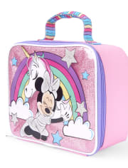 Toddler Girls Glitter Minnie Mouse Lunch Box