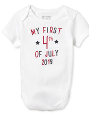 Unisex Baby Americana 4th Of July Graphic Bodysuit