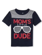 Baby And Toddler Boys Mix And Match Contrast Yoke Top